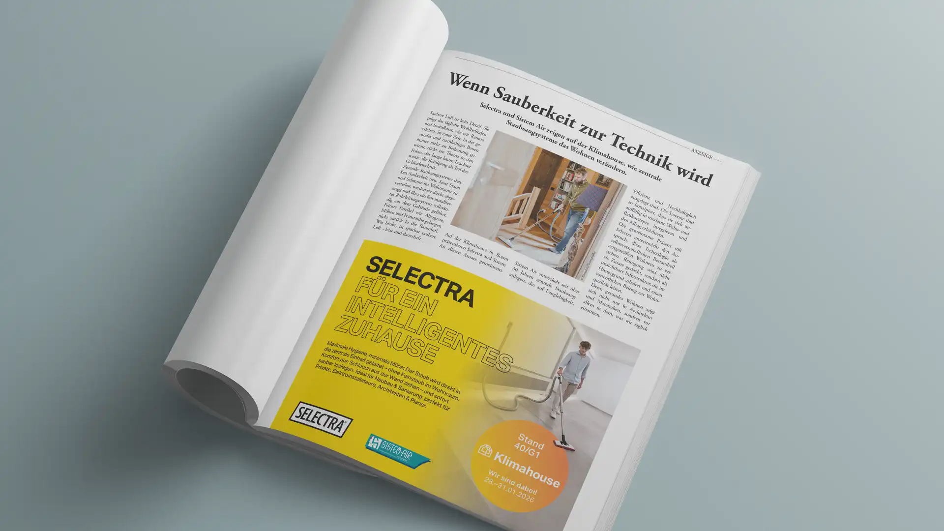 Ne parlano tutti: Sistem Air e Selectra su Dolomiten a Klimahouse