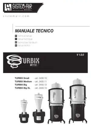 Separatori ciclonici Turbix